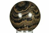 Polished Stromatolite (Greysonia) Sphere - Bolivia #227055-1